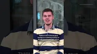 Rakennusalan insinööriksi opiskeleva Niko kertoo, miksi viihtyy hyvin Savonlinnassa