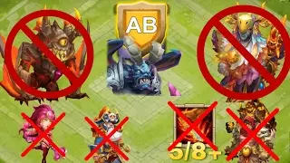 Castle Clash: Hbm AB F2p Without Healer (Ghoulem, Druid), Drake, Grimfield, valentina, and lvl5+ ld