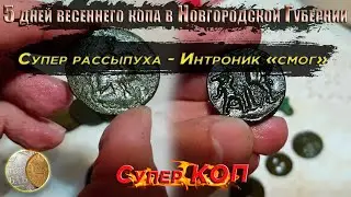 Весенний КОП в Новгородской губернии - супер рассыпуха - Интроник смог!
