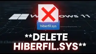 How to Delete Hiberfil.sys File in Windows 11 Hibernation File Location