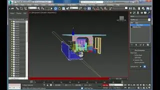 Making room in your scene disappear with slice modifier in Autodesk 3ds max