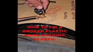 How to fix a broken Key Remote plastic when welding plastic
