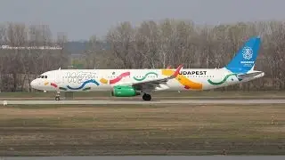 Wizz Air HA-LXJ take off at Feihegy