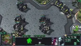 SC2 4 vs 4 Destrucción terran :D