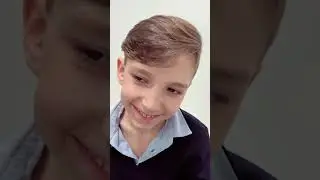 Мужская стрижка ножницами без машинки для детей и подростков