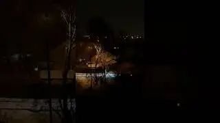 Снегопад в апреле