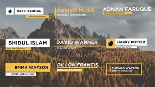 Trending Animated Lower Third 2022 - After Effects