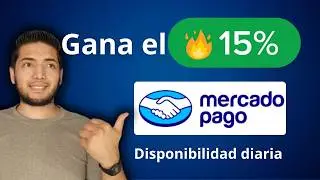 GANA 15% de rendimiento con Mercado Pago / liquidez diaria.