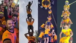 4 Ekke, 8 Thar Mazgaon Tadwadi Govinda Pathak Full Day Vlog 2024. #dahihandi2024