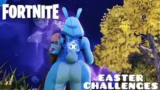 Fortnite except I'm doing Easter challenges 🐰