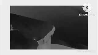 маша и медведь - мишка на севере (санки hd) in inverted, black and white, reversed, high pitched