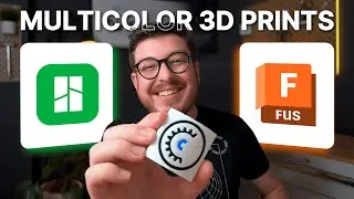How to Make Multicolor 3D Prints in Fusion 360 | Export to Bambu Studio