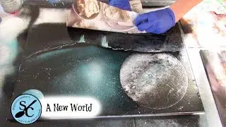 A New World - Mario Bros. Spray Paint Art