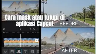Cara MASKING atau tutupi di aplikasi Capcut