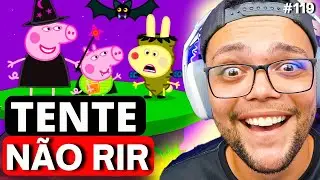 TENTE NÃO RIR com a PEPPA PIG ENGRAÇADA |  FESTA DE HALLOWEEN ( Redublagem Well Cardoso )