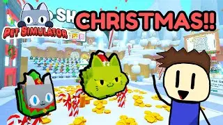 Its CHRISTMAS TIME In Pet Simulator 99! (Roblox)