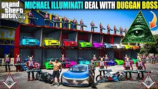 🔺GTA 5 : MICHAEL THE INDIAN MAFIA ILLUMINATI DEAL WITH DUGGAN BOSS WITH UNDERWATER MAFIA 🔥