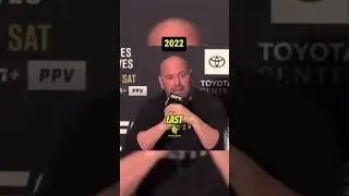Dana White controdicts himself🤔 #ufc #mma #dana