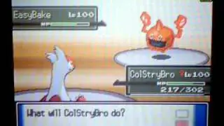 Platinum WiFi Battle #6: Pokefan26 vs Gam3r47