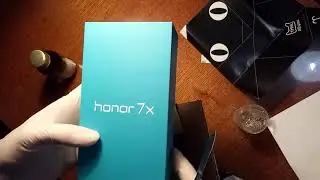 Honor 7x распаковка unboxing