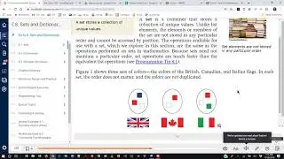 Programming in Python - Chapter 8 Lecture - Sets and Dictionaries - Fall 2019