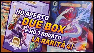 Opening the INAZUMA set and finding my first RARITY 4! | Genshin TCG Set 3 Pack Opening