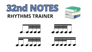 4 Rhythms With 32nd Notes - Sight Reading Exercises 🥁🎵
