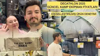 Decathlon Haziran 2025 Kamp Ekipman Fiyatları ve Ekipman Kişiselleştirme