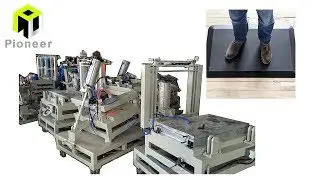 Anti Fatigue Flooring Mat Polyurethane PU Making Machine long time standing reduce leg knees pain