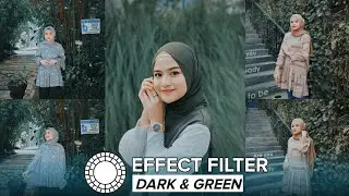 Cara Edit Foto Efek DARK & GREEN - TUTORIAL VSCO #7
