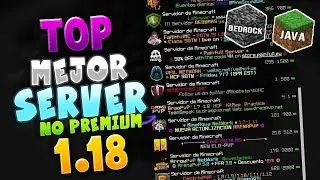 ✅ TOP BEST MINECRAFT 1.18 NON-PREMIUM SERVERS