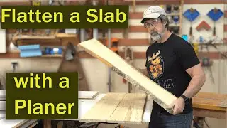 Slab Flattening with Planer