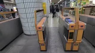 जमिन मुनिको मेट्रोबाट सडक सम्म निस्कदा | Itaewon S. Korea Subway To Road