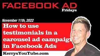 How to use testimonials in a carousel ad campaign in Facebook Ads