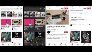 Pinterest Lite 4 (Ionic 4)