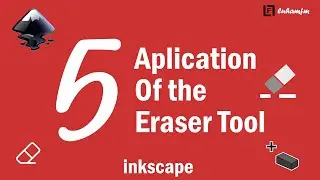 Top 5 Application of the eraser tool || Inkscape