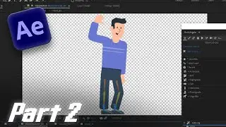 64 Bits Tutorial - Rigging a Character in After Effects (includes practice files) PT.2