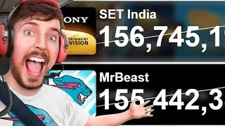 MrBeast passes SET India Timelapse