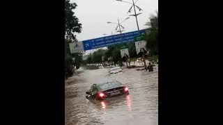 नागपुर में भारी बारिश | nagpur me pehli baar aisi barish |  maharashtra | 06/07/2018 at morning