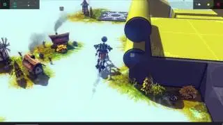 Motorcycle (2 Wheels) | Fun with Besiege #10