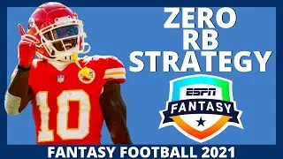 2021 Fantasy Football Draft Strategy- RB Zero Strategy Fantasy Football Mock Draft 2021