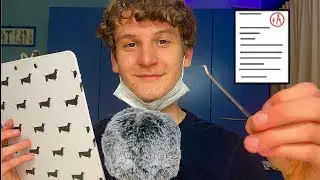 ASMR CRANIAL NERVE EXAM 👨‍⚕️