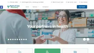 Website development for pharmacy