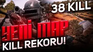 YENİ HARİTANIN KİLL REKORUNU KIRDIM! 🔥 38 KILLS! [PUBG]