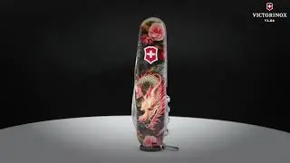 Складаний ніж Victorinox SPARTAN ZODIAC Китайський зелений дракон 1.3603.Z3300p Victorinox_Ukraine