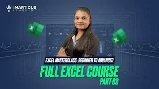 EXCEL Tutorial | Beginner to Advanced - Part 2