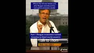 Thom Hartmann destruction of the middle class due to Reaganomics