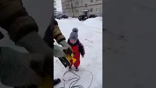 Как мы с Мишей ёлку пилили.
