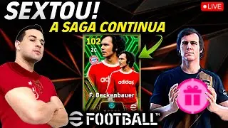 SEXTOU! COMPLETANDO OBJETIVOS EM BUSCA DO BECKENBAUER ÉPICO GRÁTIS NO EFOOTBALL 2024 MOBILE AO VIVO