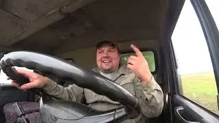 я в отпуске. работа на камазе